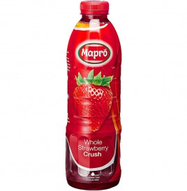 Mapro Whole Strawberry Crush   Plastic Bottle  750 millilitre